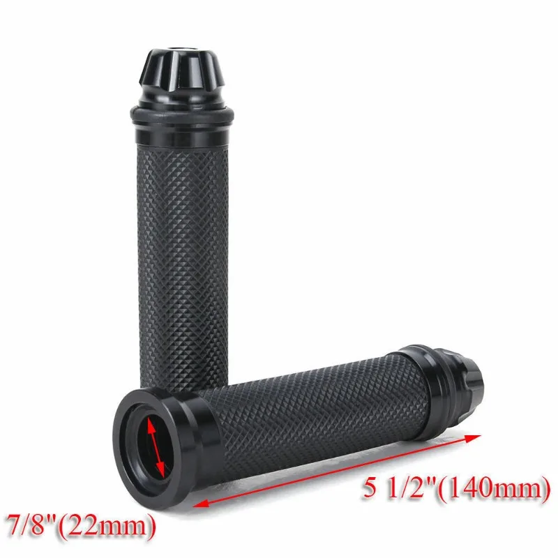 7/8 inch 22mm Motorcycle Grips Hand Grips Handlebar For Aprilia Victory Honda Suzuki Kawasaki Yamaha BMW Ducati