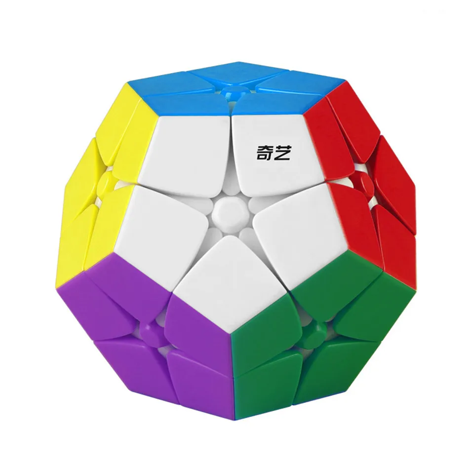 QiYi 2x2 Megaminxes Magic Cube 12 Faces Dodecahedron Puzzle Educational Toys QiYi Speed Cube for Children Gifts