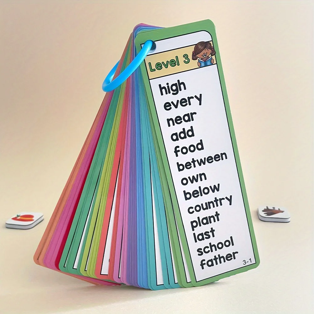 1000 Sight Words List English Educational Flash Cards Vocabulary Building High Frequency Words Teacher Teaching Aids Montessori