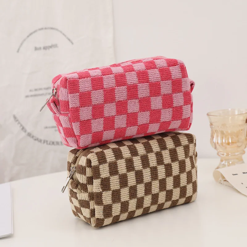 Cosmetic Bag Makeup Bag Portable Travel Makeup Case Cute Pencil Pouch Women Toiletry Bag for Girls Traveling