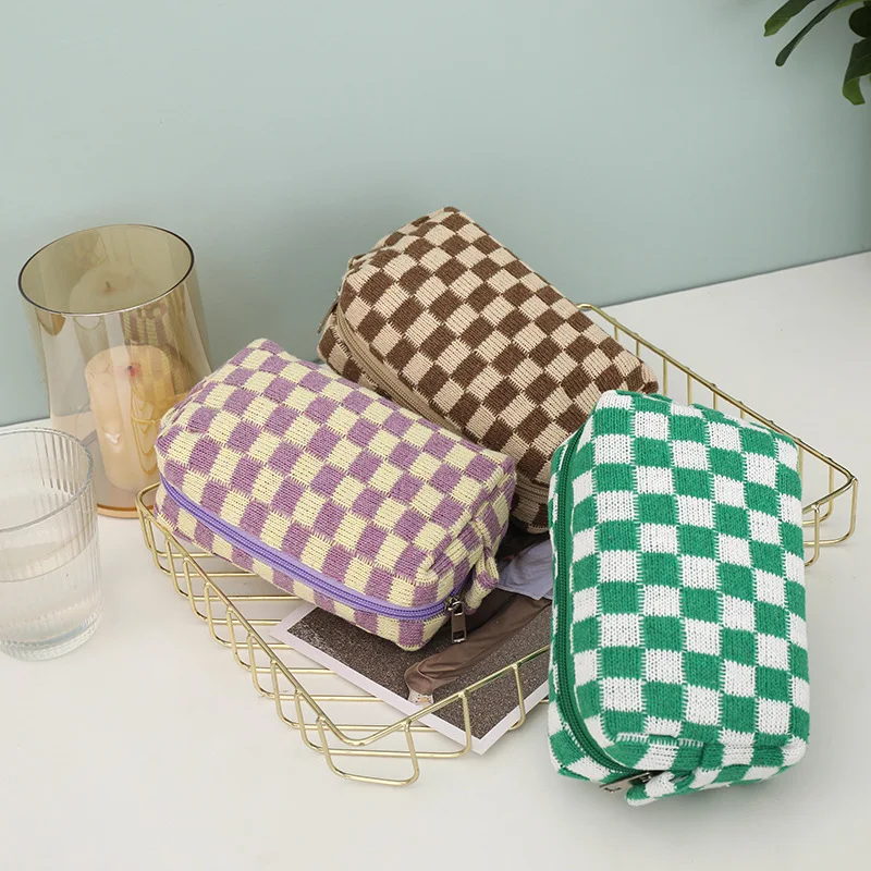 Cosmetic Bag Makeup Bag Portable Travel Makeup Case Cute Pencil Pouch Women Toiletry Bag for Girls Traveling