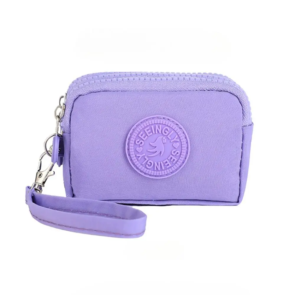 Universal Card Holder Coin Bags Three Layers Large Capacity Purse Zipper Waterproof Wallet Bank ID Credit Card Keys Earphone