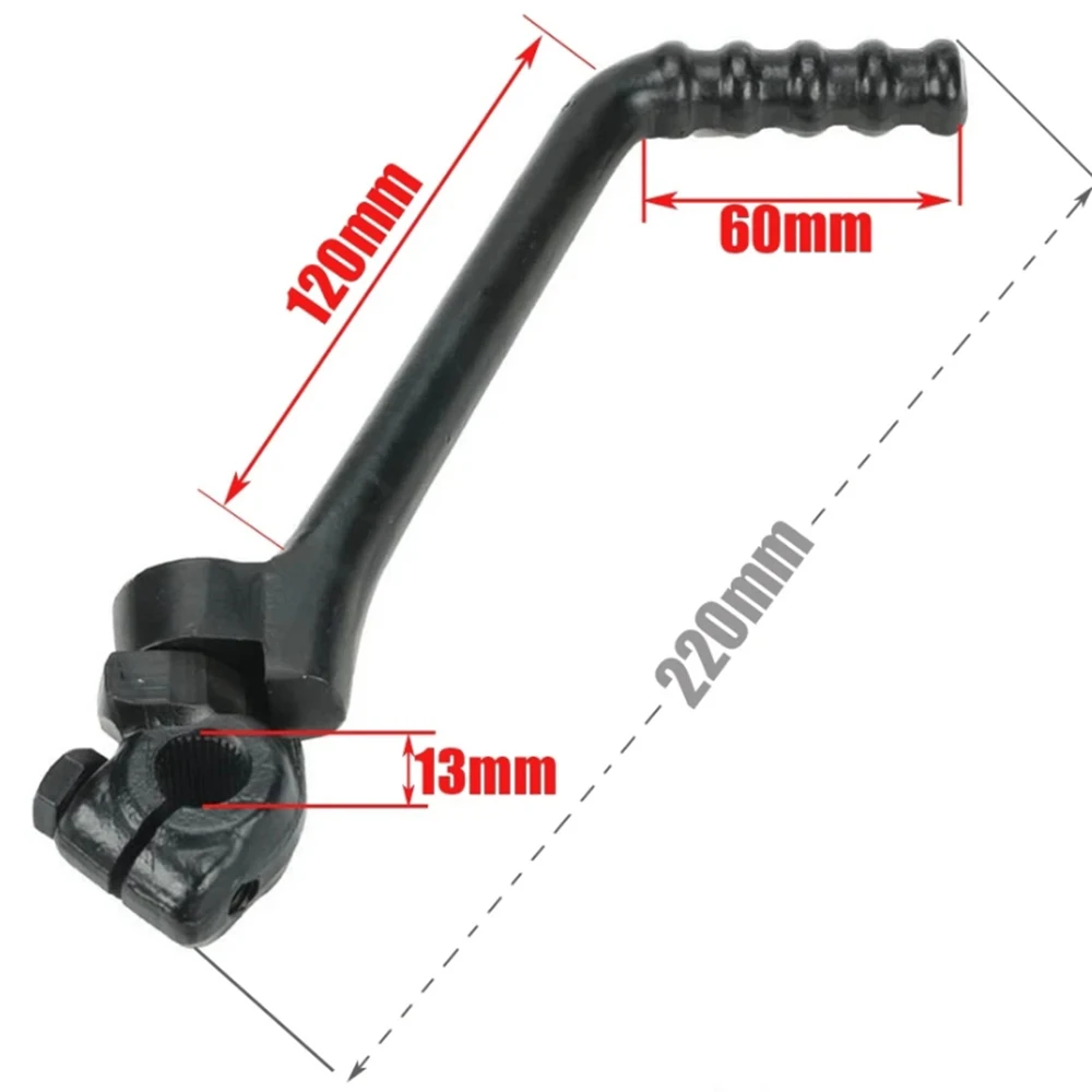 Motorcycle Accessories 13mm Kick Start Starter Lever Pedal for KAYO SSR SDG BSE 50cc 70cc 90cc 110cc 125cc 140cc 150cc 160cc