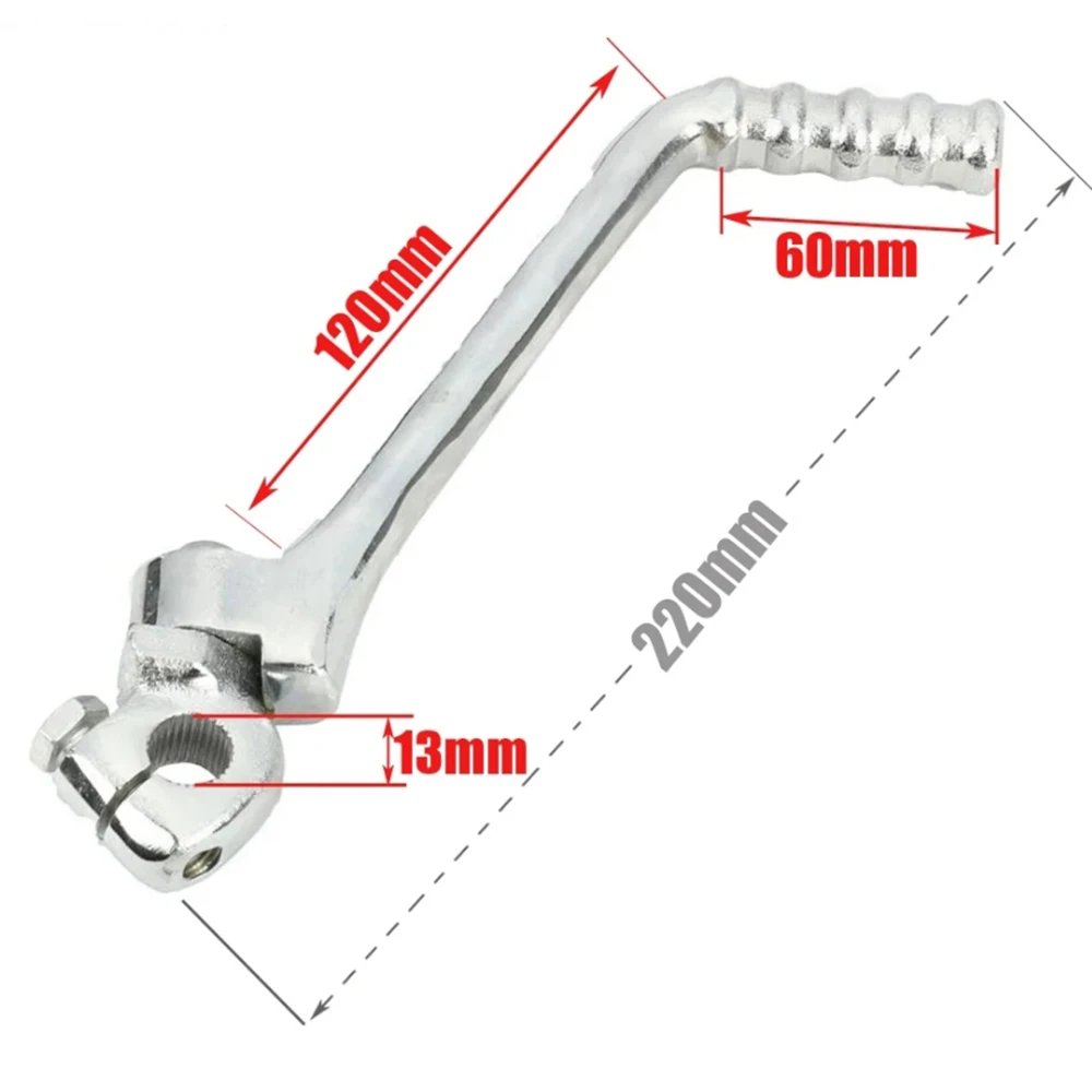 Motorcycle Accessories 13mm Kick Start Starter Lever Pedal for KAYO SSR SDG BSE 50cc 70cc 90cc 110cc 125cc 140cc 150cc 160cc