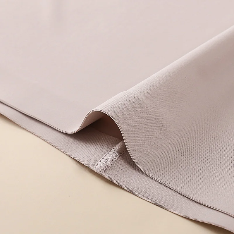 3Pcs Anti-See-Through Ice Silk Breathable Seamless Underwear Non-Curling Summer Women's Safety Pants