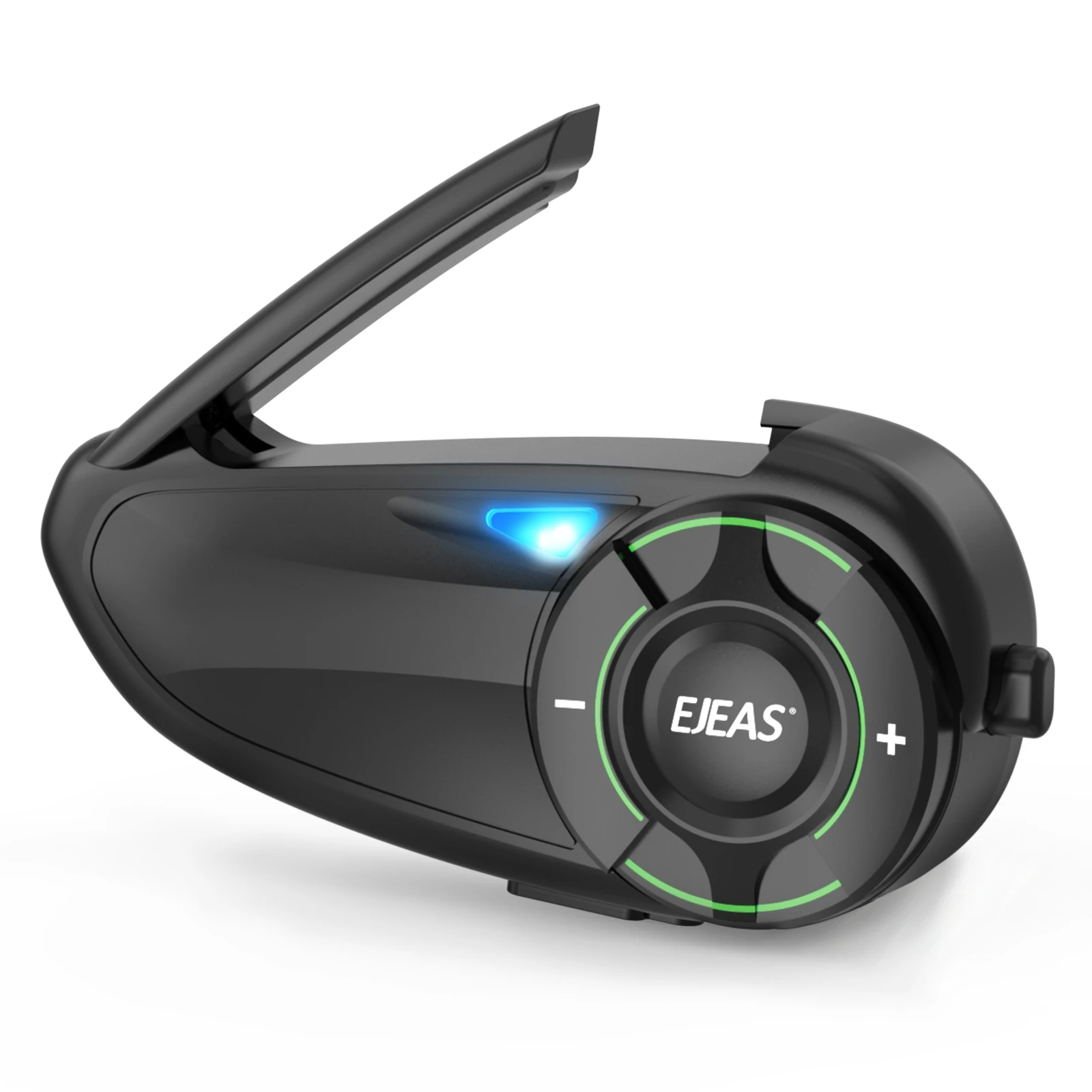 EJEAS Q8 Bluetooth 5.1 Motorcycle Helmet Headset Intercom, with EUC Remote Walkie Talkie, for 6 Riders Talking At Real Time IP67