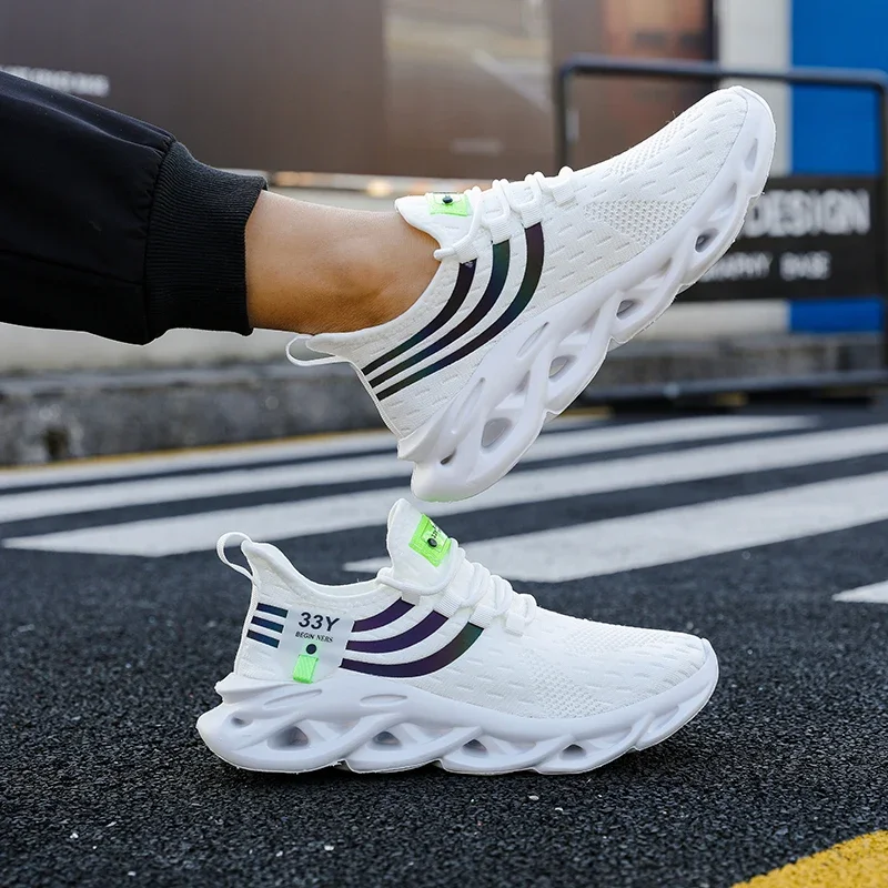 Sneakers for Men Summer Mesh Comfortable Outdoor Lightweight Hiking Sneakers Breathable Fashion New Running Casual Shoes Tennis