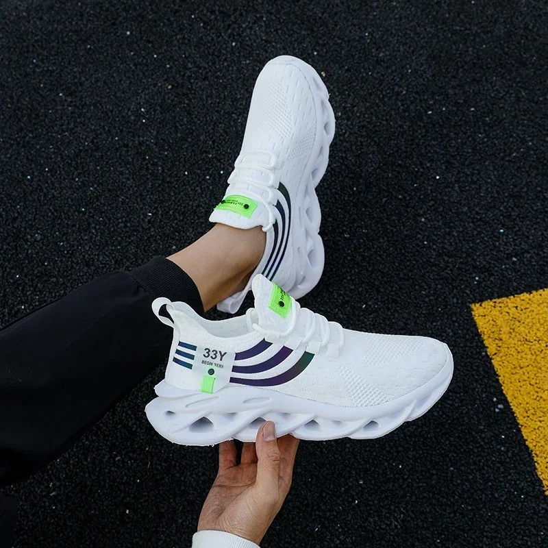 Sneakers for Men Summer Mesh Comfortable Outdoor Lightweight Hiking Sneakers Breathable Fashion New Running Casual Shoes Tennis