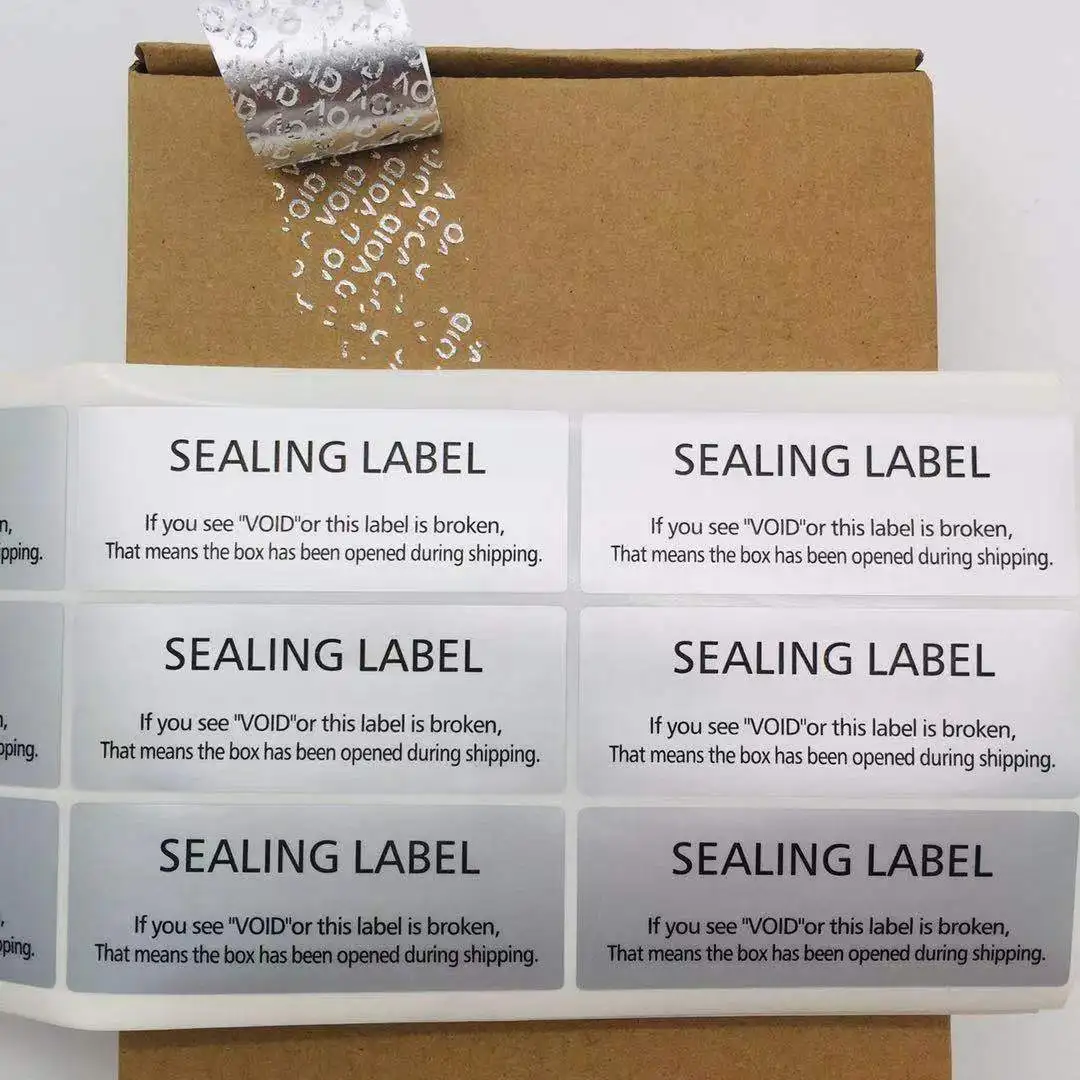 90pcs Warranty Protection Sticker ( 80X30MM )Security Seal Tamper Proof Warranty Void Label Stickers