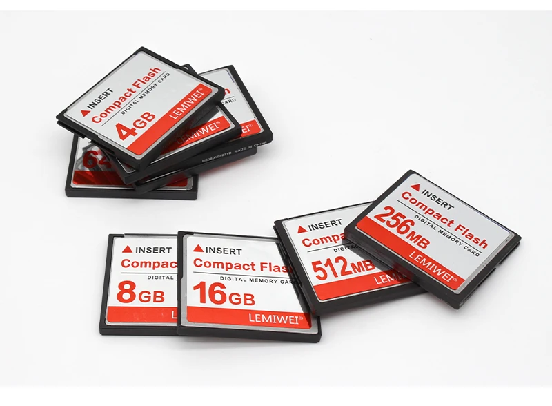 LEMIWEI CF Card 256MB 512MB 1GB Compact Flash Card 2GB 4GB 8GB CF Card 16GB 32GB 64GB Compactflash Card Storage Card For Camera