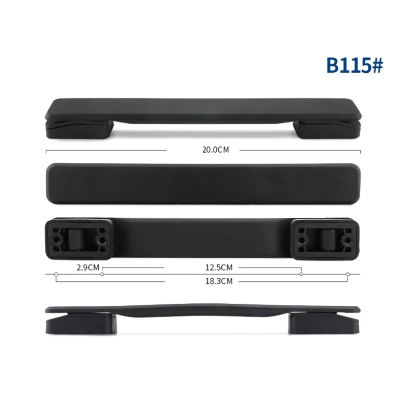 Suitcase Luggage Case Plastic Spare Strap Flexible Handle Grip Replacement for Travel Replacement Luggage