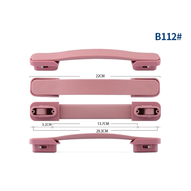 Suitcase Luggage Case Plastic Spare Strap Flexible Handle Grip Replacement for Travel Replacement Luggage