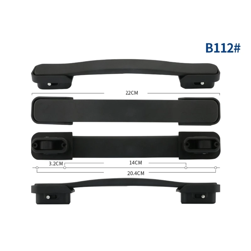 Suitcase Luggage Case Plastic Spare Strap Flexible Handle Grip Replacement for Travel Replacement Luggage