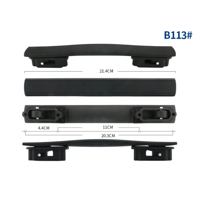 Suitcase Luggage Case Plastic Spare Strap Flexible Handle Grip Replacement for Travel Replacement Luggage