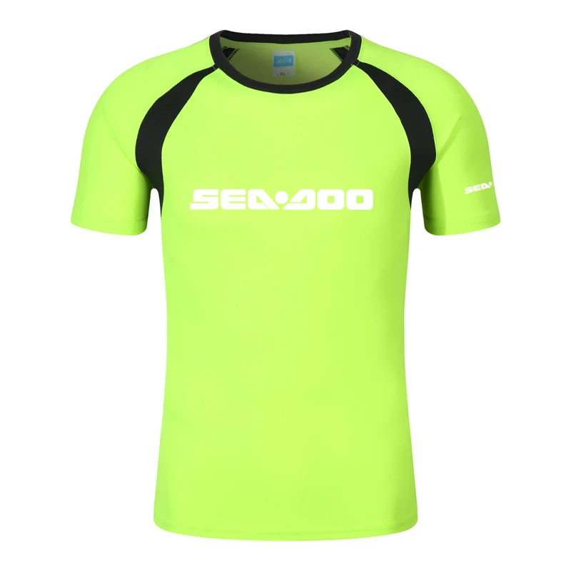 Sea Doo Seadoo Moto Printed Fashion Men's Tee Shirt Summer T-shirt Cotton Raglan Short Sleeve O Neck Streetwear T Shirt Tops