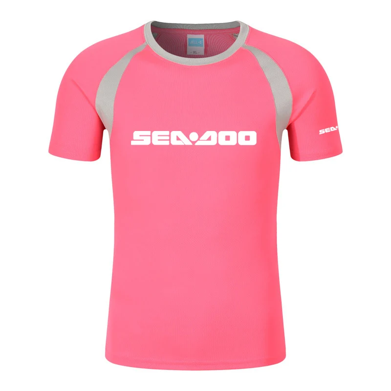 Sea Doo Seadoo Moto Printed Fashion Men's Tee Shirt Summer T-shirt Cotton Raglan Short Sleeve O Neck Streetwear T Shirt Tops