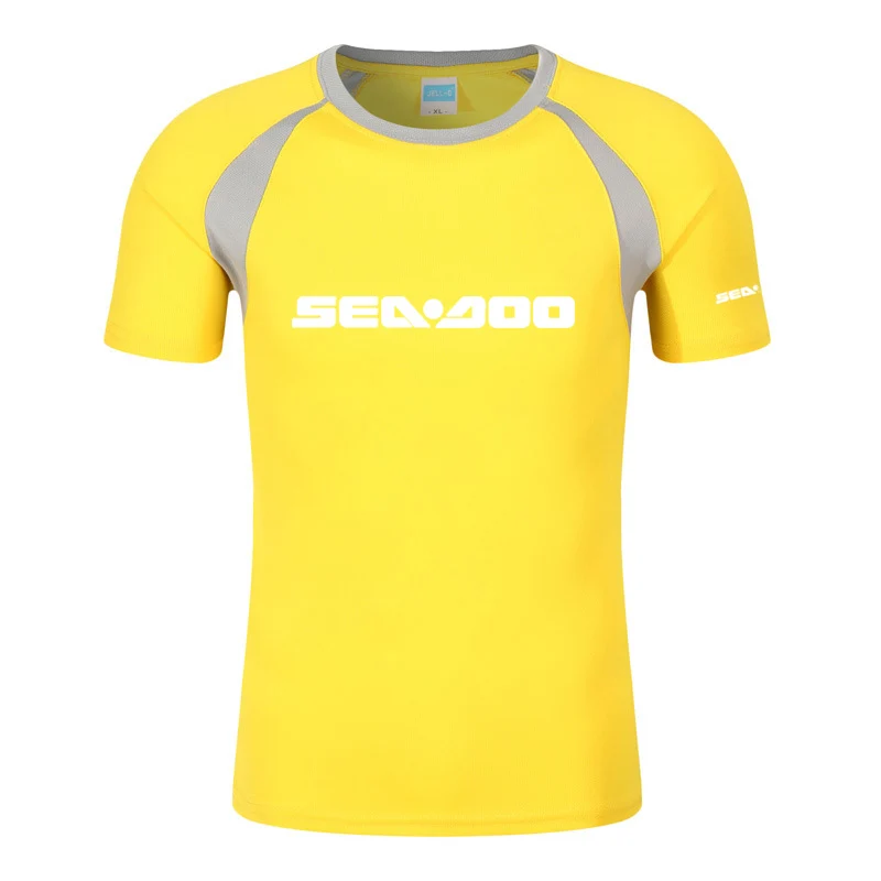 Sea Doo Seadoo Moto Printed Fashion Men's Tee Shirt Summer T-shirt Cotton Raglan Short Sleeve O Neck Streetwear T Shirt Tops