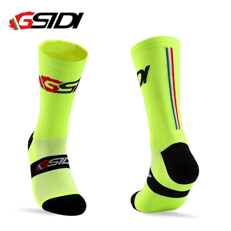 Gsidi 2022 New Men Cycling Socks Professional Road Mtb Bike Women Compression Racing Outdoor Unisex Sports