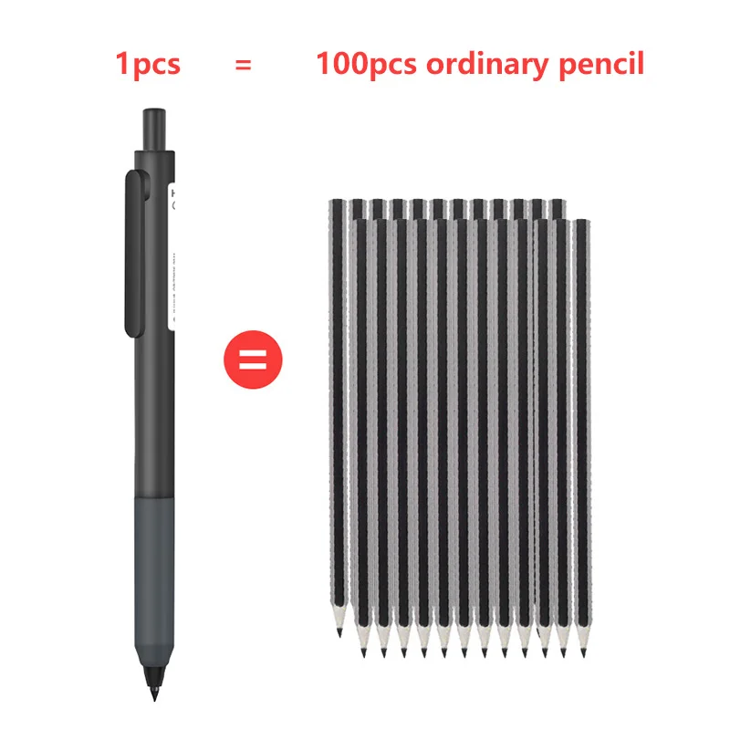 New Unlimited Writing Press Pencil Inkless Pen Art Sketch Magic Mechanical Pencils Painting School Supplies Kid Gift Stationery