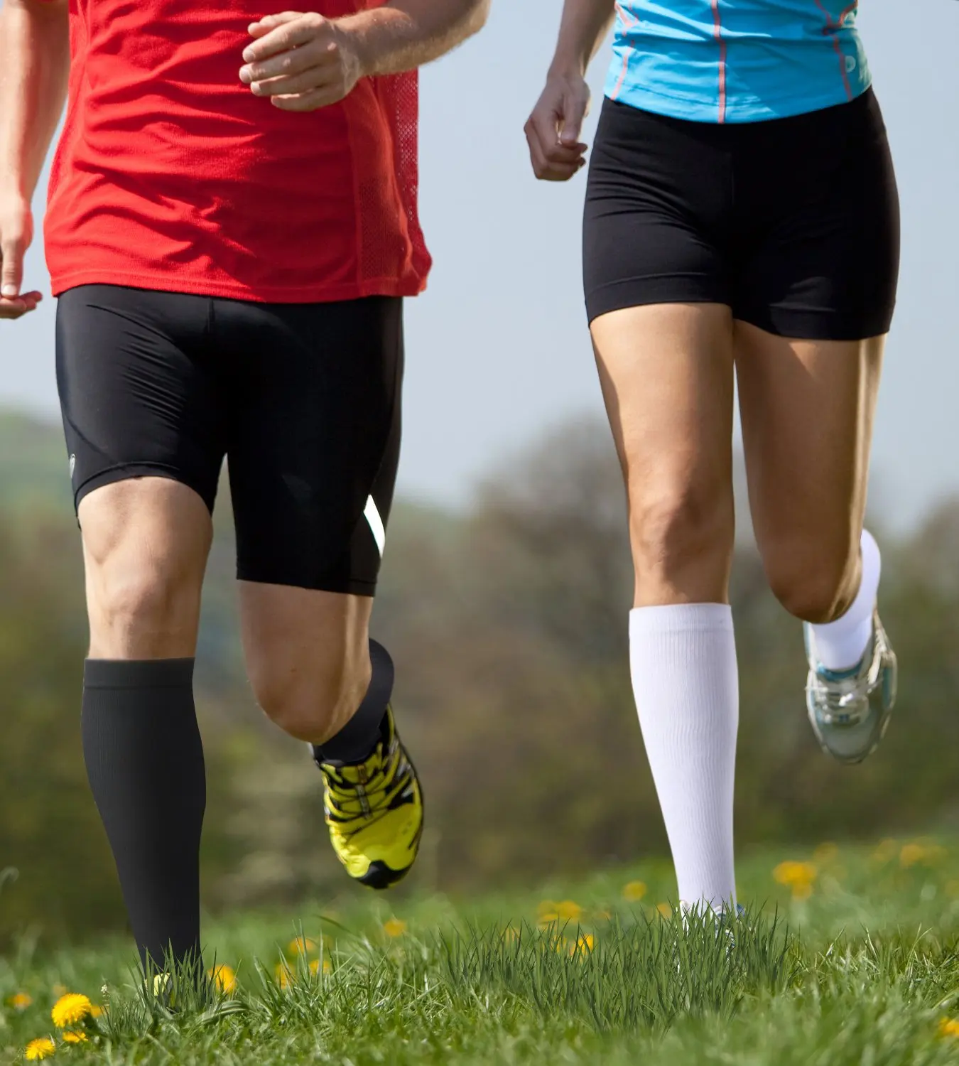 Copper Compression Socks Men Women Anti Fatigue Pain Relief Knee High Stockings 20-30 mmHg for Running Athletic Pregnancy XXL