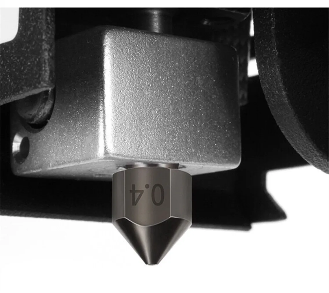 1/3Pcs MK8 Nozzle Hardened Steel M6 Corrosion-Resistant Extruder 0.4/0.6/0.8mm 3D Printer Nozzle For CR10 Ender 3 Sapphire Pro