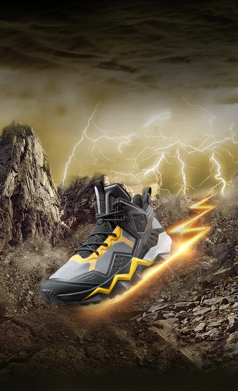 Rax Men Waterproof Hiking Shoes Breathable Hiking Boots Outdoor Trekking Boots Sports Sneakers Tactical Shoes