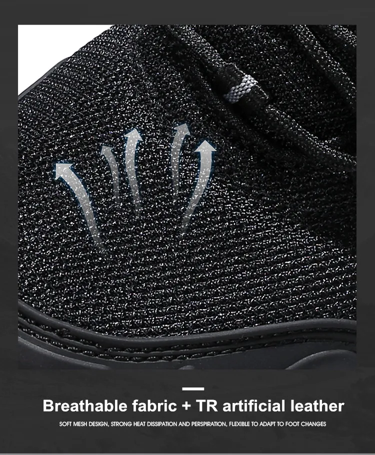 HUMTTO Brand Clearance Man Summer Hiking Shoes for Men  Breathable Leather Hunting Trekking Climbing Shoes Mens Outdoor Sneakers