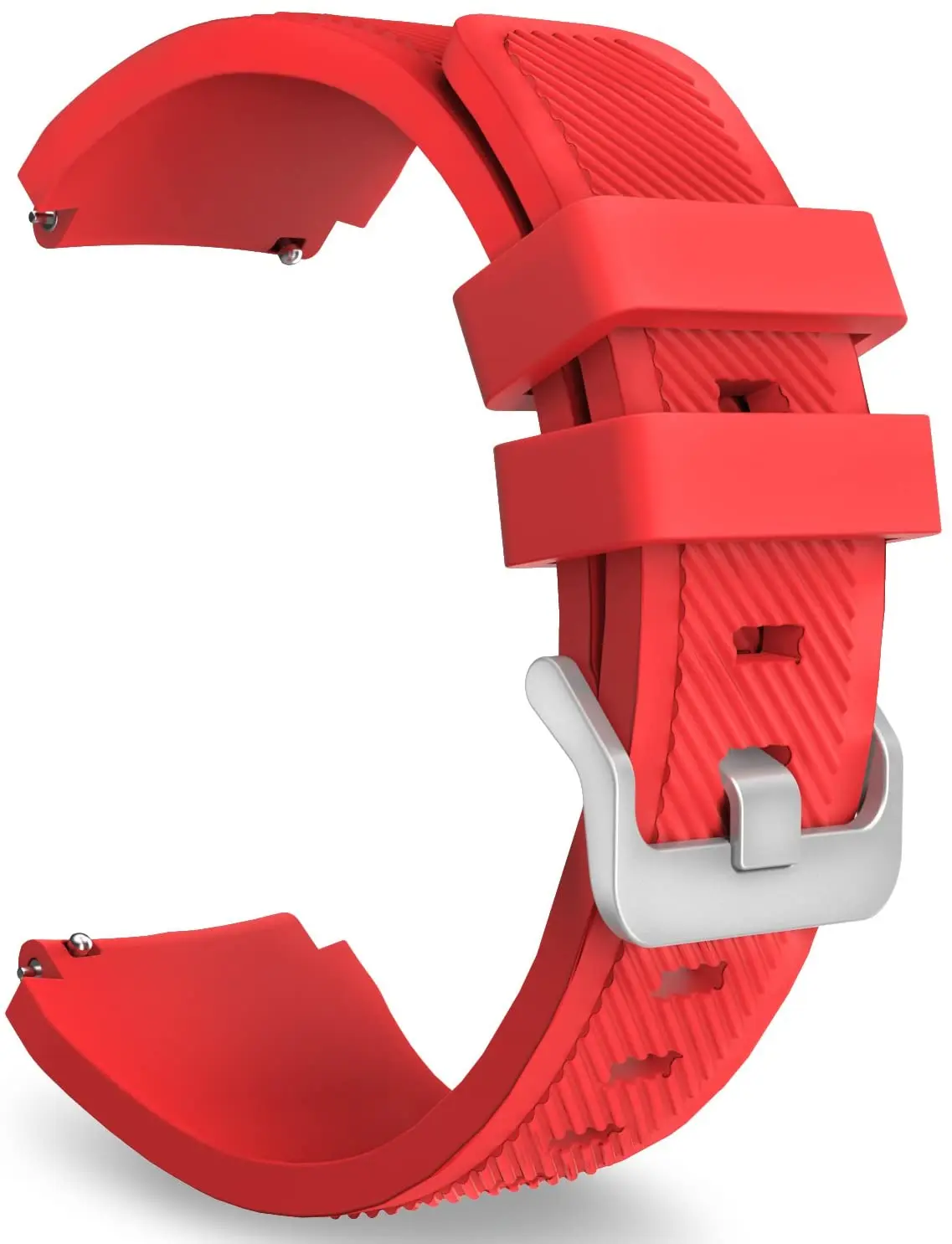 22mm Silicone Band for Samsung Galaxy Watch 3 45mm/Huawei Watch GT2 46mm/Gear S3 Watchband Bracelet Strap for Amazfit GTR 47mm