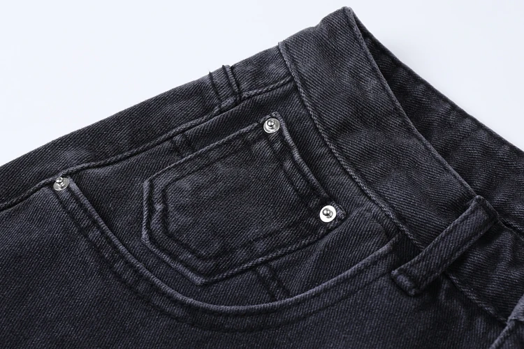 2025 Summer Women's High Waist Denim Shorts Casual Loose Ladies Plus Size Streetwear Fashion Button Wide Leg Short Jeans Female