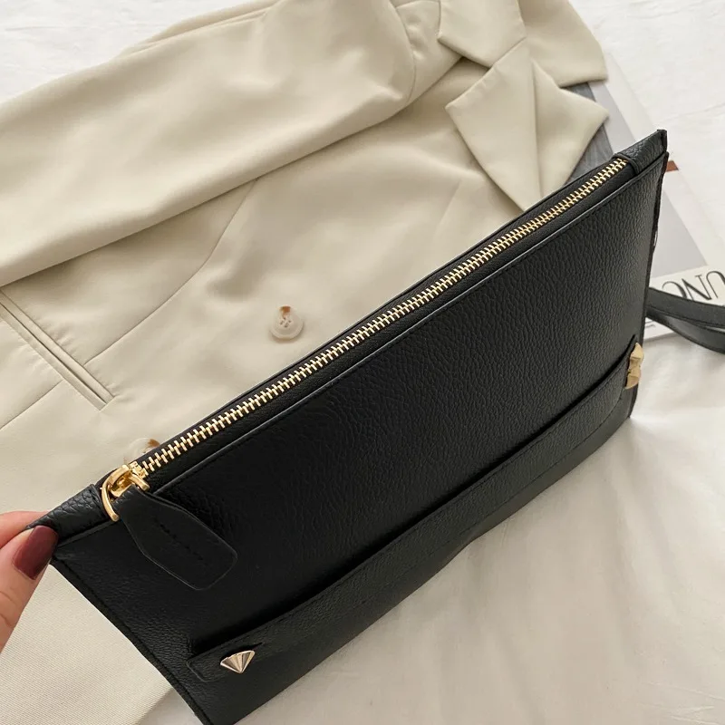Fashion Luxury Handbag Women Bags PU Leather Designer Ladies Evening Envelope Bag Female Day Clutches 2026 New Lady Clutch Purse