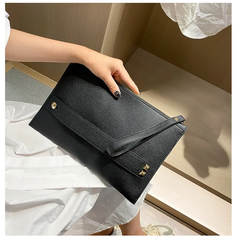 Fashion Luxury Handbag Women Bags PU Leather Designer Ladies Evening Envelope Bag Female Day Clutches 2026 New Lady Clutch Purse