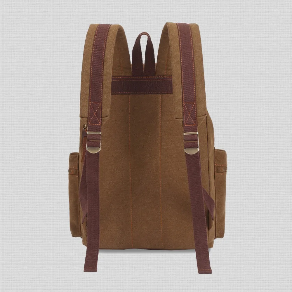 Vintage Canvas Backpacks Men And Women Bags Travel Students Casual For Hiking Travel Camping Backpack Mochila Masculina