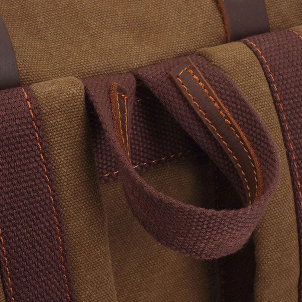 Vintage Canvas Backpacks Men And Women Bags Travel Students Casual For Hiking Travel Camping Backpack Mochila Masculina