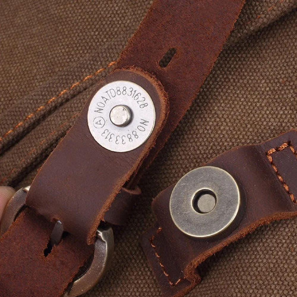 Vintage Canvas Backpacks Men And Women Bags Travel Students Casual For Hiking Travel Camping Backpack Mochila Masculina