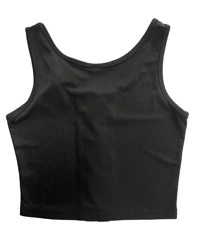 Criss Cross Tank Top Sexy Slim U Neck Summer Sleeveless Top Women Tank solid Stitching Female Knitted Casual Tops