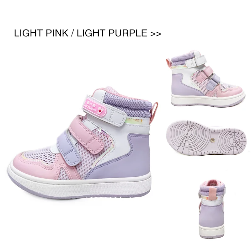 Ortoluckland Children Casual Shoes Kids Orthopedic Leather Sneaker Boys Girls Sporty School Tennis Winter Spring Boots 3to 14Age