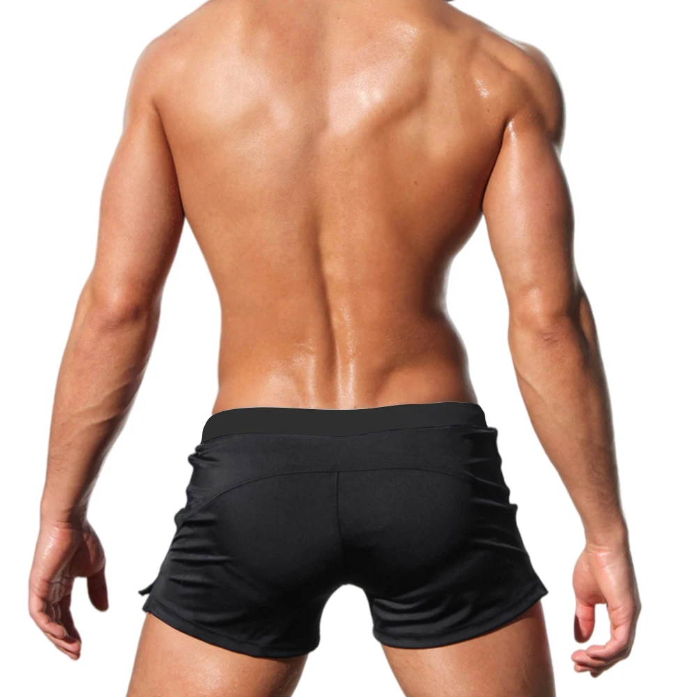 Summer Mens Swimsuit Beach Quick Dry Swimming Trunks Sunga Bathing Suit Mayo Breathable Swimwear Sport Surfing Board Shorts
