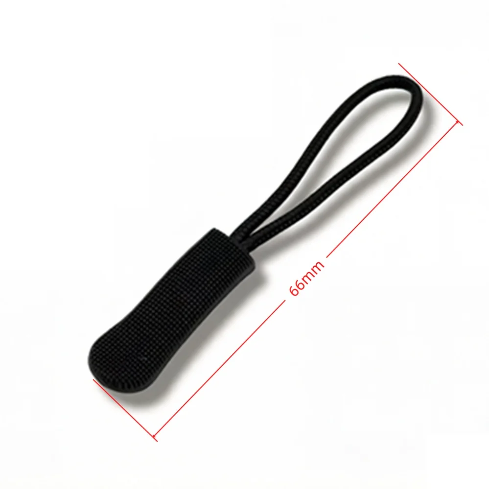 10-100 Pcs Zipper Tail Rope Clothing Plastic Zipper Head Zipper Rope Bag PVC Tail Strip Handbags Extension accessories