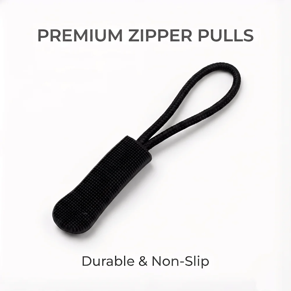 10-100 Pcs Zipper Tail Rope Clothing Plastic Zipper Head Zipper Rope Bag PVC Tail Strip Handbags Extension accessories