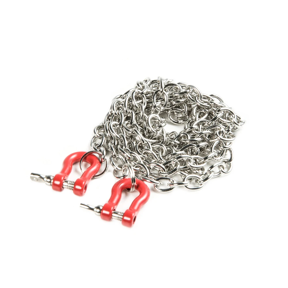 AXSPEED Aluminum Alloy Trailer Tow Shackles Hook for Axial SCX10 1/10 RC Remote Control Crawler Car Upgrade Parts Accessories