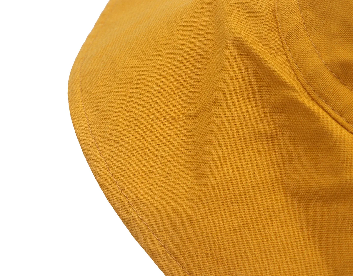 Big Brim Baby Sun Hat Summer Spring Kids Bucket Hat for Girls Boys Cotton Linen Children Cap Beach Travel Kids Hats Caps 2M-4Y