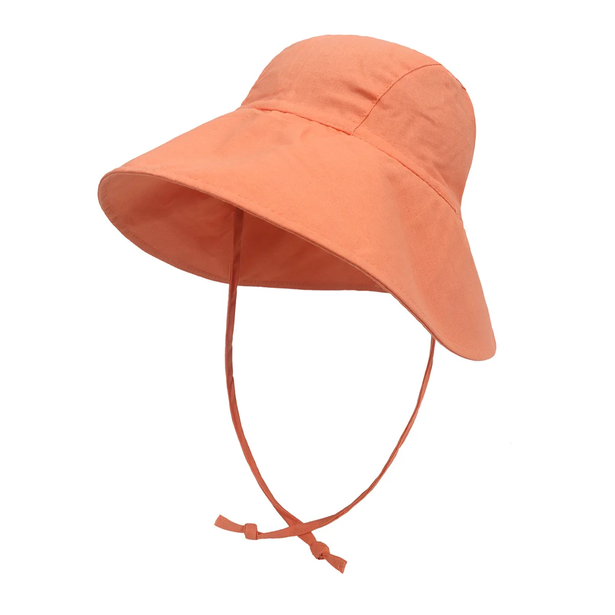Big Brim Baby Sun Hat Summer Spring Kids Bucket Hat for Girls Boys Cotton Linen Children Cap Beach Travel Kids Hats Caps 2M-4Y