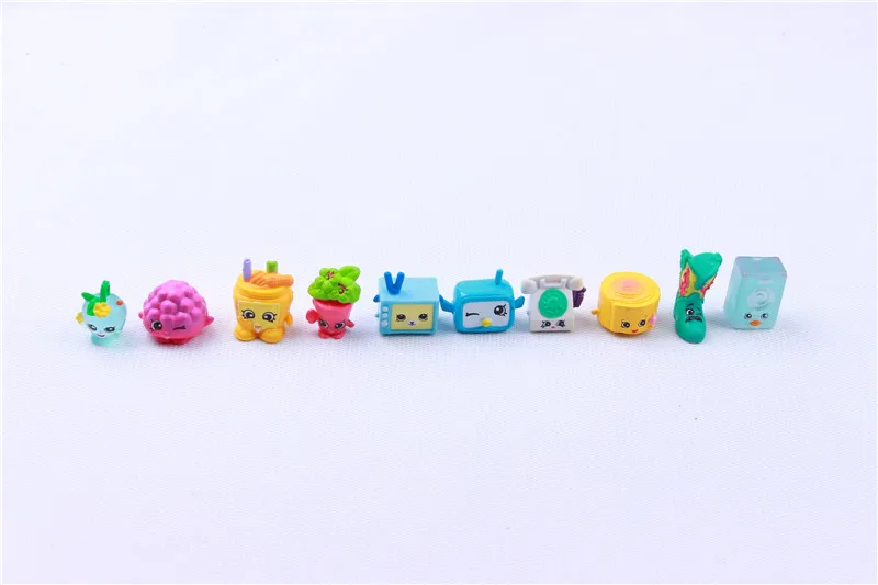New 50pcs Mix Mini Furniture Food Fruit Dolls Pretend Play Shop Season 1 2 3 4 5 6 7 Action Figures Toy Kids Girls Gif