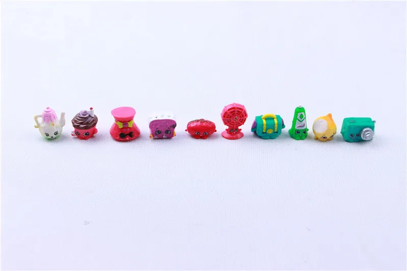 New 50pcs Mix Mini Furniture Food Fruit Dolls Pretend Play Shop Season 1 2 3 4 5 6 7 Action Figures Toy Kids Girls Gif