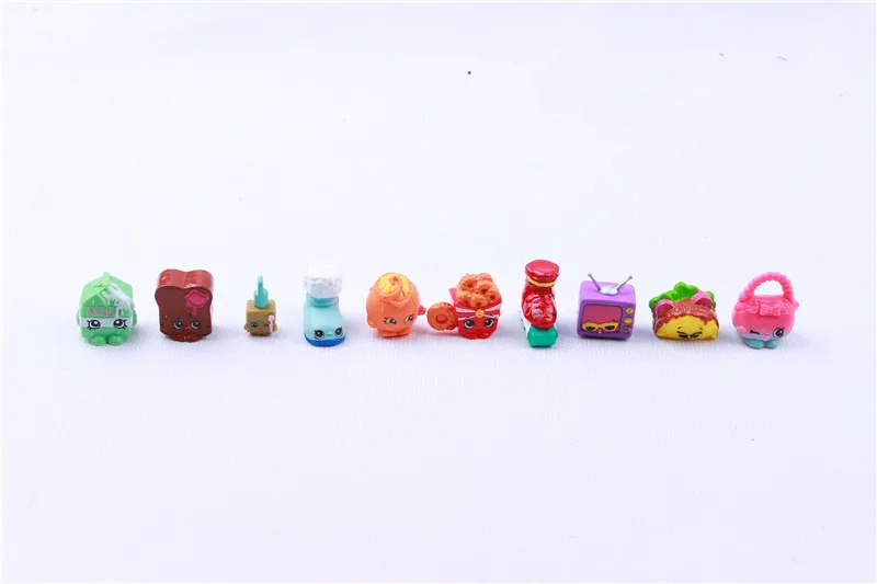 New 50pcs Mix Mini Furniture Food Fruit Dolls Pretend Play Shop Season 1 2 3 4 5 6 7 Action Figures Toy Kids Girls Gif