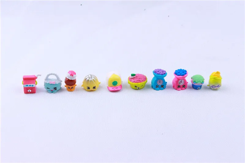 New 50pcs Mix Mini Furniture Food Fruit Dolls Pretend Play Shop Season 1 2 3 4 5 6 7 Action Figures Toy Kids Girls Gif