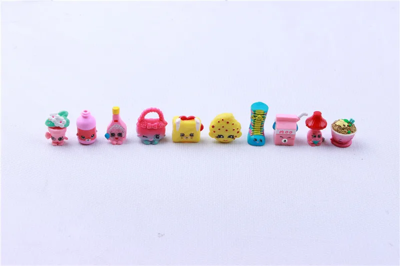 New 50pcs Mix Mini Furniture Food Fruit Dolls Pretend Play Shop Season 1 2 3 4 5 6 7 Action Figures Toy Kids Girls Gif