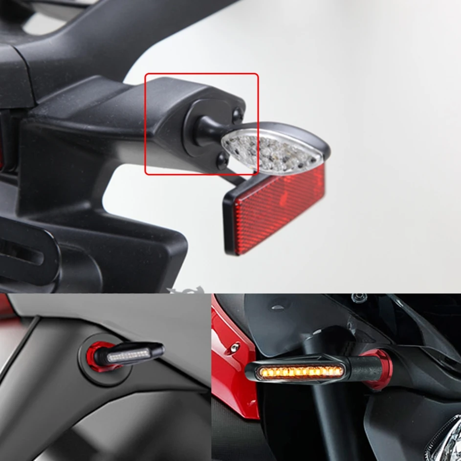 Turn Signal Indicator Adapter Spacers For Yamaha MT-07 MT-09 Tracer XSR 700 900 FZ1 FZ6 FZ8 XJ6 TDM 900 Tenere 700 FJ09 TMAX 530