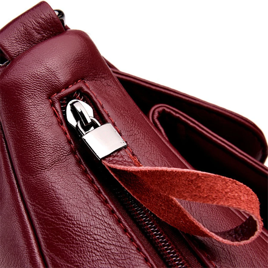 New Shoulder Crossbody Bags for Women High Quality PU Leather Messenger Bag Female Purse and Handbags Sac A Main Designer Bag