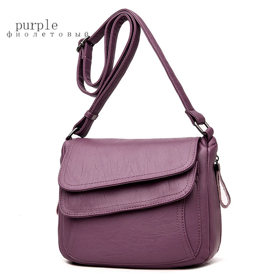 New Shoulder Crossbody Bags for Women High Quality PU Leather Messenger Bag Female Purse and Handbags Sac A Main Designer Bag